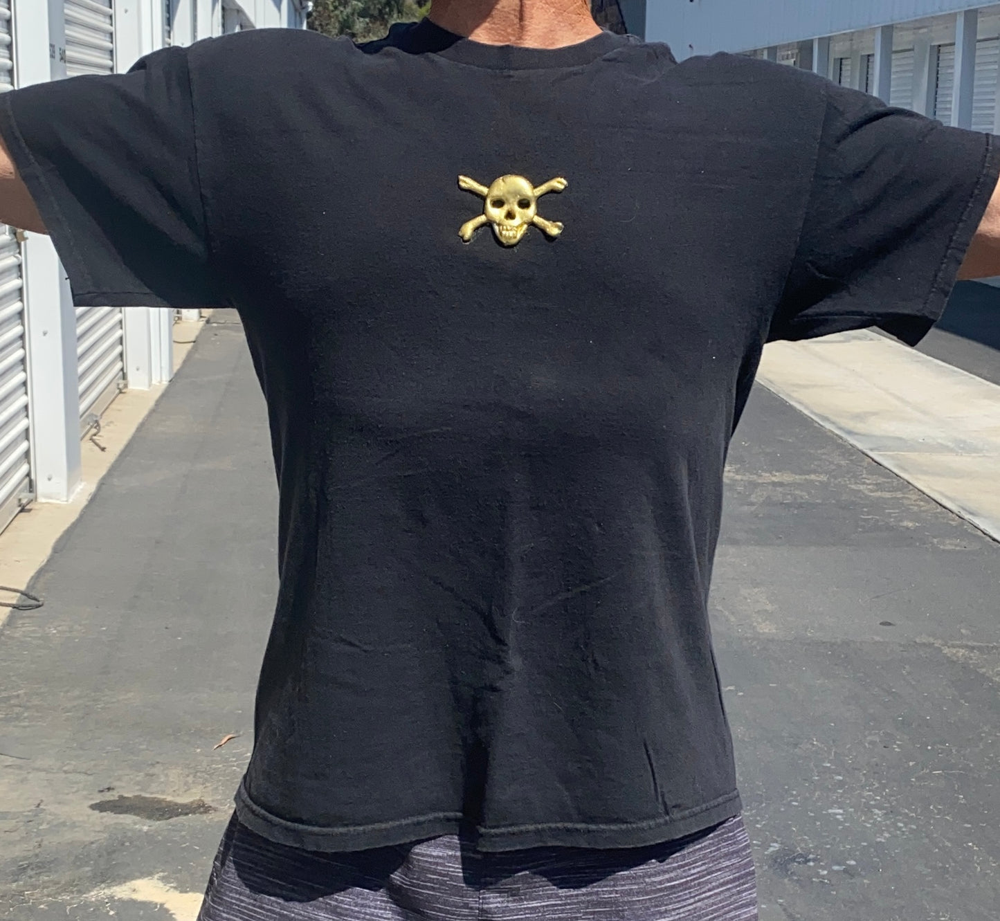 Black T - Gold Pirate